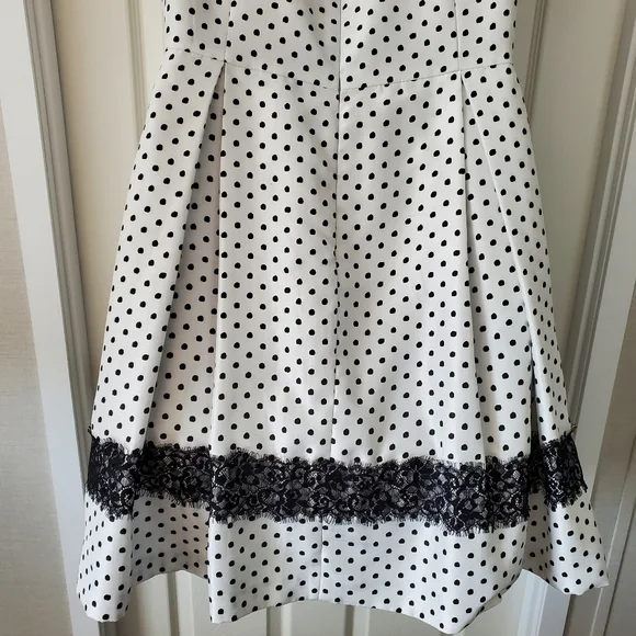 Danny And Nicole Polka Dot Dress - Picture 12 of 16